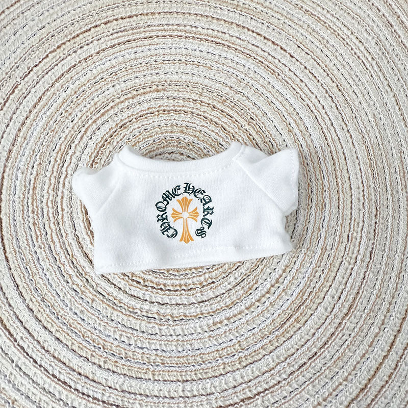 The first, second and third generation keychain Labubu clothes pendant Labubu baby clothes cool street style suit cute