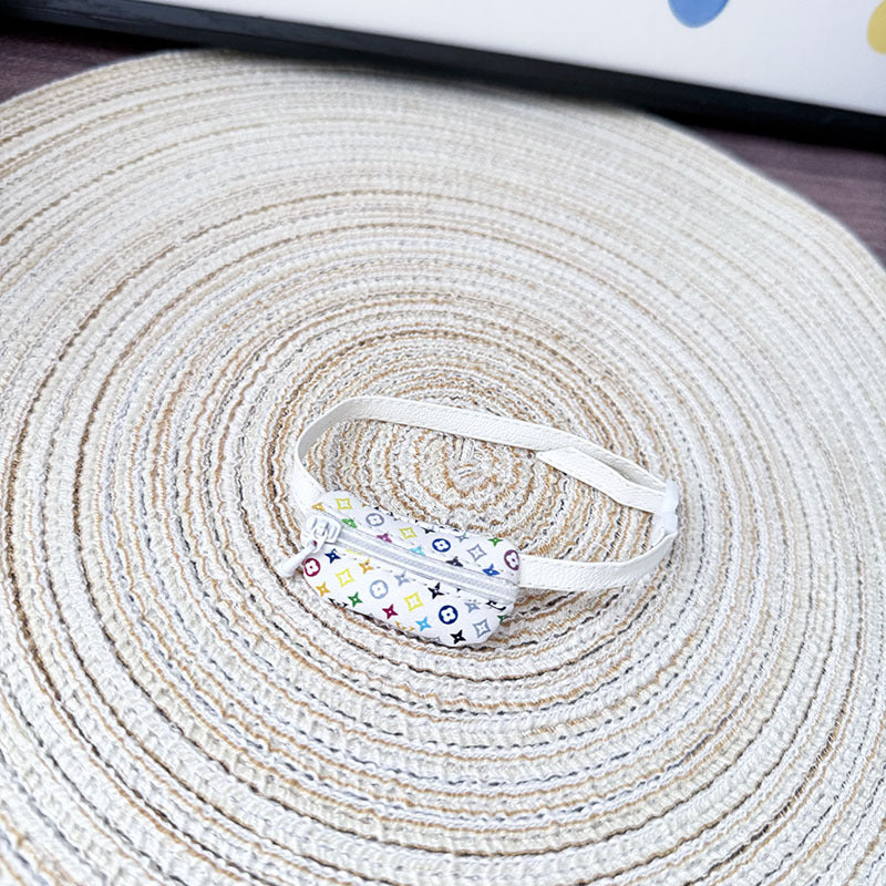 The first, second and third generation keychain Labubu clothes pendant Labubu baby clothes cool street style suit cute