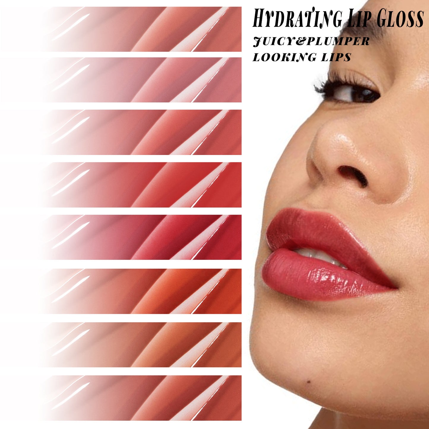 Clubday Beauty Natural Lasting Water Gloss Lip Glaze Hydrating Moisturizing Explosive Mirror Moisturizing Lip Gloss
