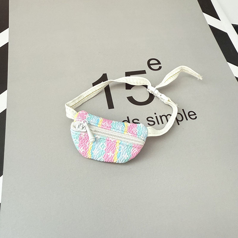 One, two and three generations of Rab cloth bag accessories 17cm blind box labubu pendant messenger bag kettle bag accessories