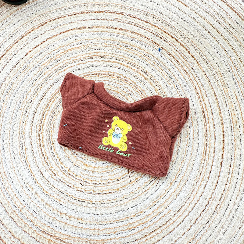 The first, second and third generation keychain Labubu clothes pendant Labubu baby clothes cool street style suit cute