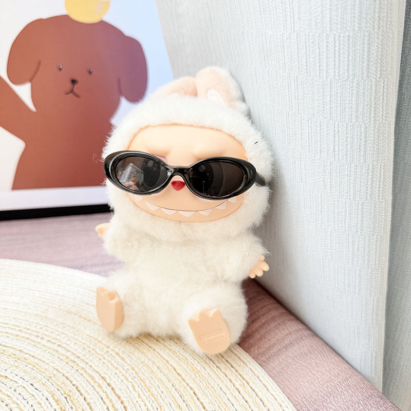 Baby clothes 17cm pendant blind box Labubu clothes Labubu doll for corn potted plant takeout bag cute and cute