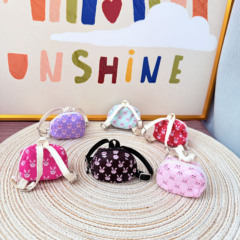 One, two and three generations of Rab cloth bag accessories 17cm blind box labubu pendant messenger bag kettle bag accessories