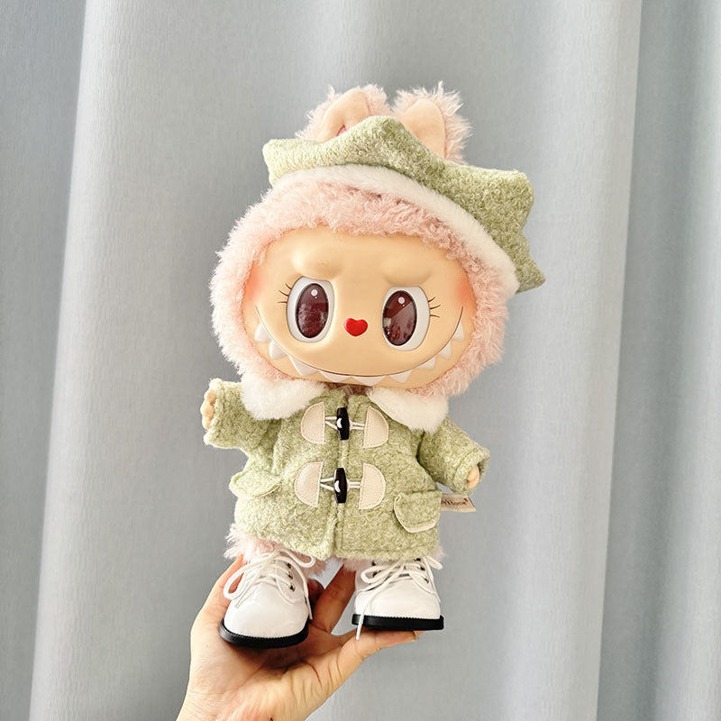 38Cm Labubu Vinyl Plush Doll Clothes Labubu Time to Chill Doll Clothes