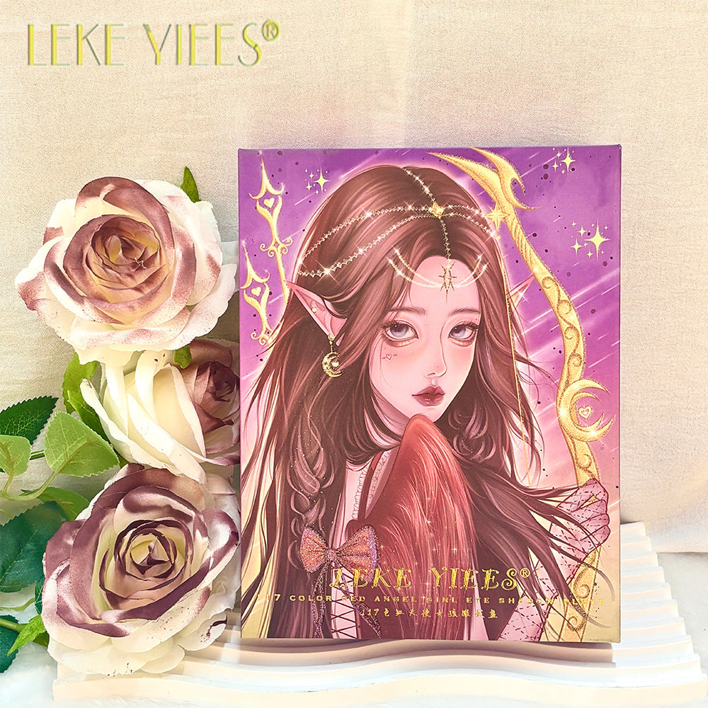 LEKE YIEES Cupid Muse 117 Eyeshadow Matte Pearlescent Grooming Highlight Integrated