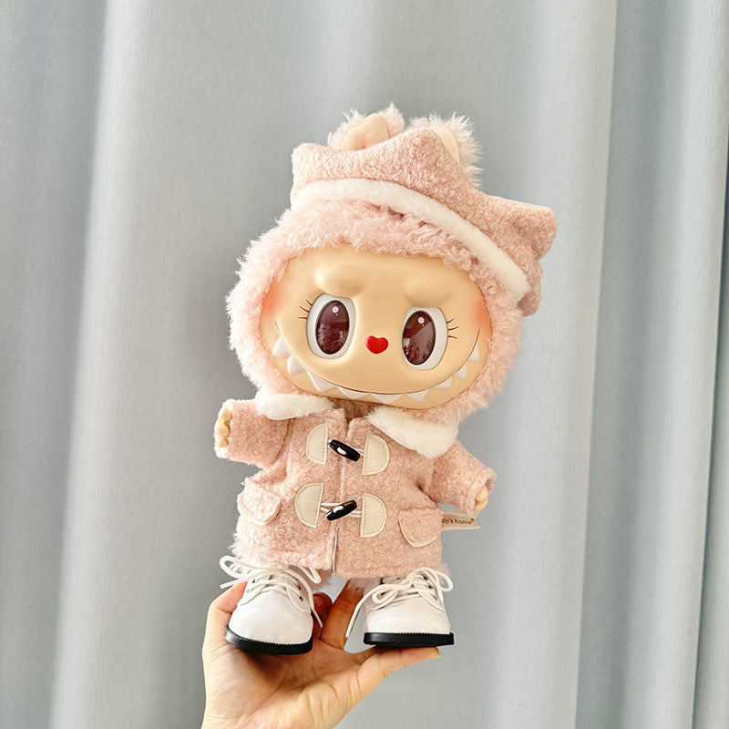 38Cm Labubu Vinyl Plush Doll Clothes Labubu Time to Chill Doll Clothes