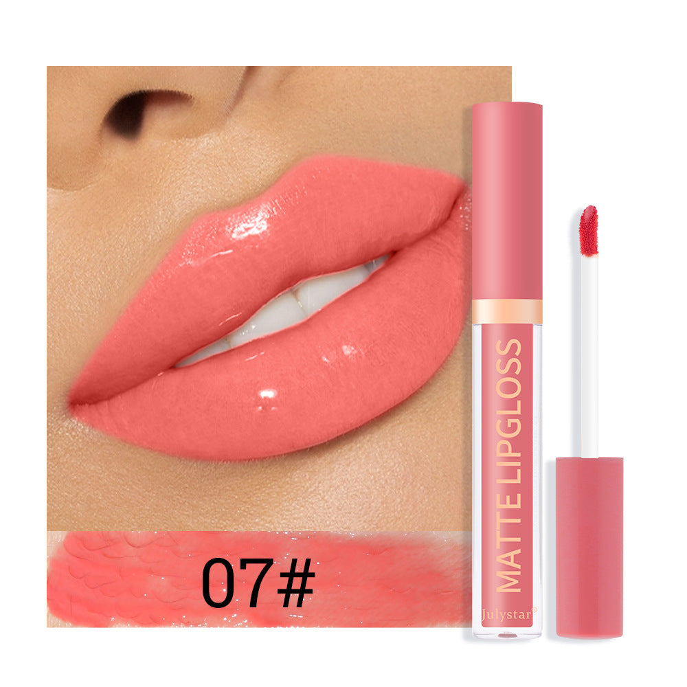 European and American makeup water gloss lip glaze mirror lip gloss liquid natural long-lasting moisturizing non-decolorizing lip gloss