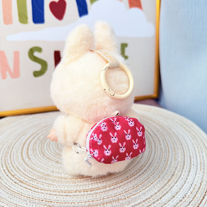 One, two and three generations of Rab cloth bag accessories 17cm blind box labubu pendant camera kettle bag accessories cute