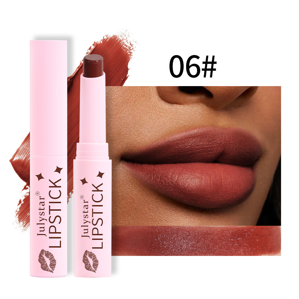 Halloween matte velvet lipstick cross-border beauty does not fade and does not stick to the cup, natural and long-lasting moisturizing black lipstick