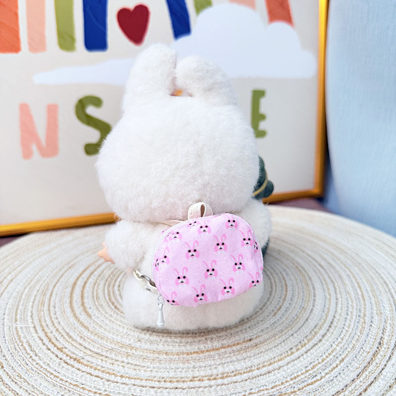 One, two and three generations of Rab cloth bag accessories 17cm blind box labubu pendant camera kettle bag accessories cute