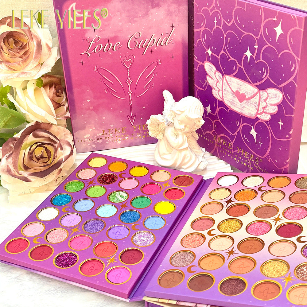 LEKE YIEES Cupid Muse 117 Eyeshadow Matte Pearlescent Grooming Highlight Integrated