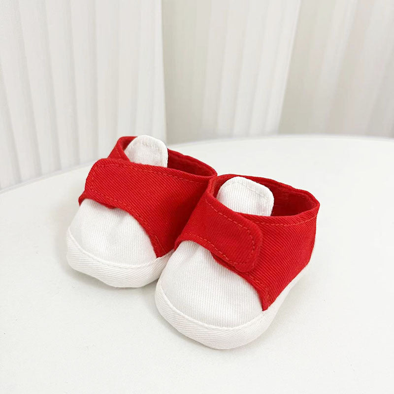 38Cm Labubu doll clothes blue-gray rhombus sweater set Labubu doll replacement baby clothes cute and cute