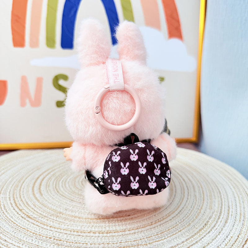 One, two and three generations of Rab cloth bag accessories 17cm blind box labubu pendant camera kettle bag accessories cute