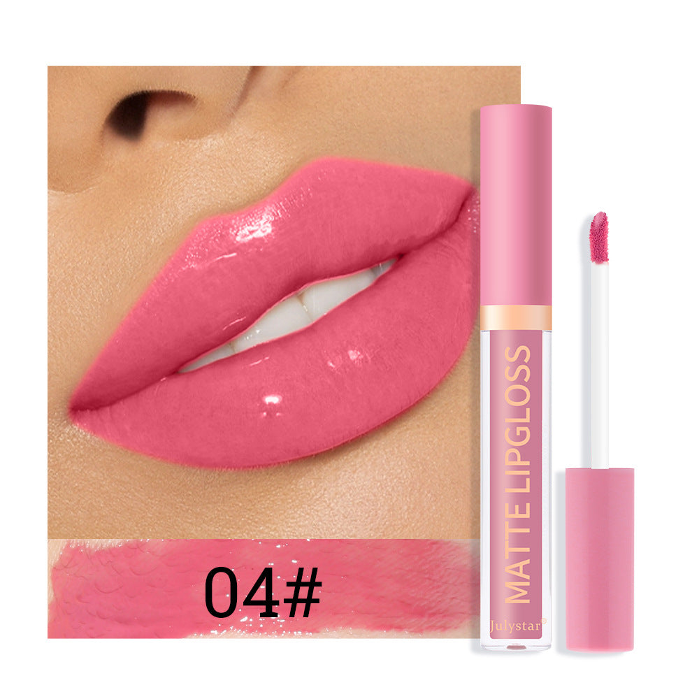 European and American makeup water gloss lip glaze mirror lip gloss liquid natural long-lasting moisturizing non-decolorizing lip gloss