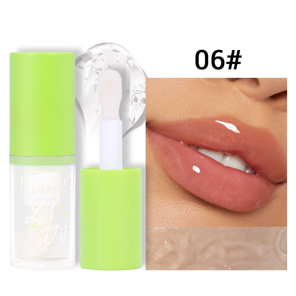 Beauty Lasting Moisturizing Transparent Water Light Lip Oil Moisturizing Dudu Lip Fruit Flavor Mirror Lip Gloss