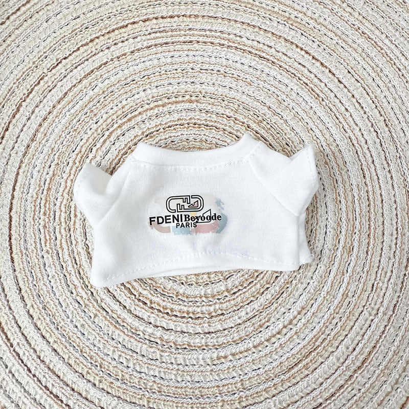 The first, second and third generation keychain Labubu clothes pendant Labubu baby clothes cool street style suit cute