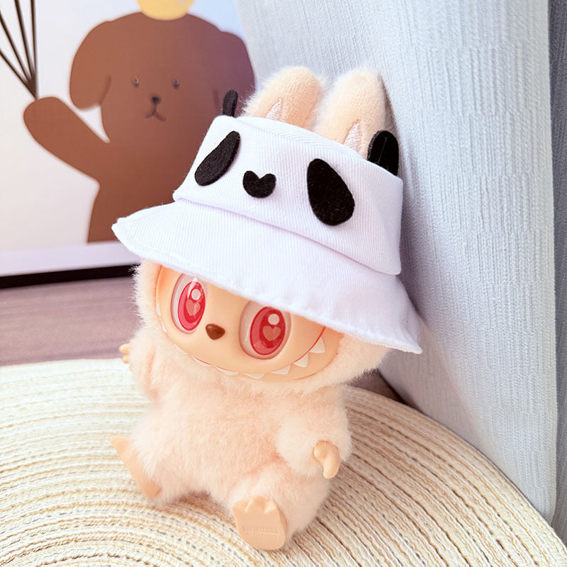 First and second generation keychain Labubu clothes pendant Labubu baby clothes cat puppy fish overalls set cute