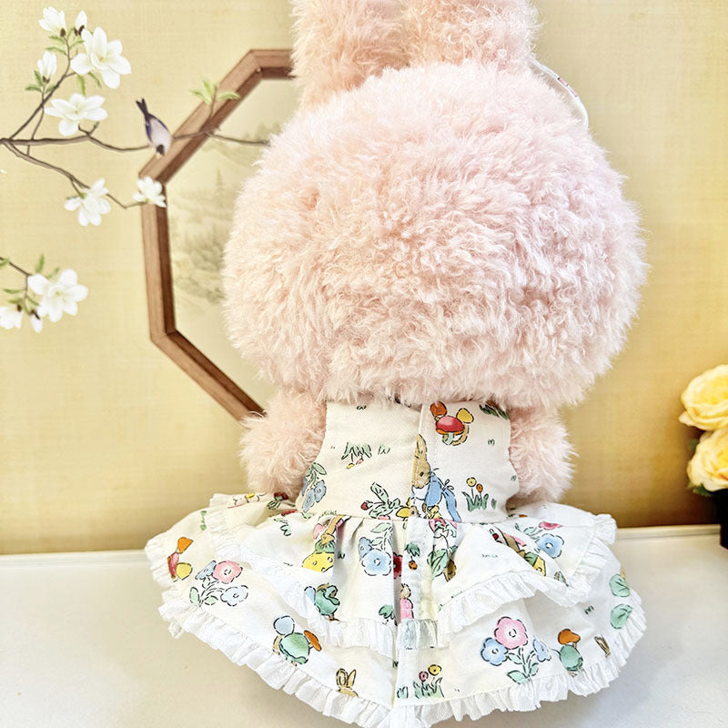 38Cm Labubu plush doll dress for Labubu doll dress MOKOKO Mushroom forest dress