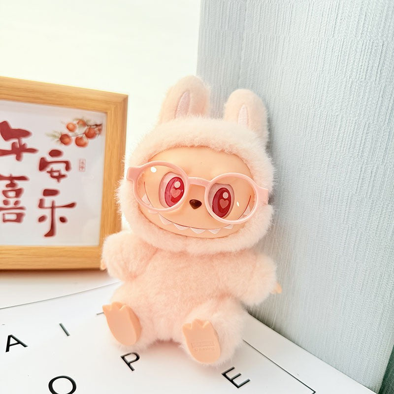 Baby clothes 17cm pendant blind box Labubu clothes Labubu doll for corn potted plant takeout bag cute and cute