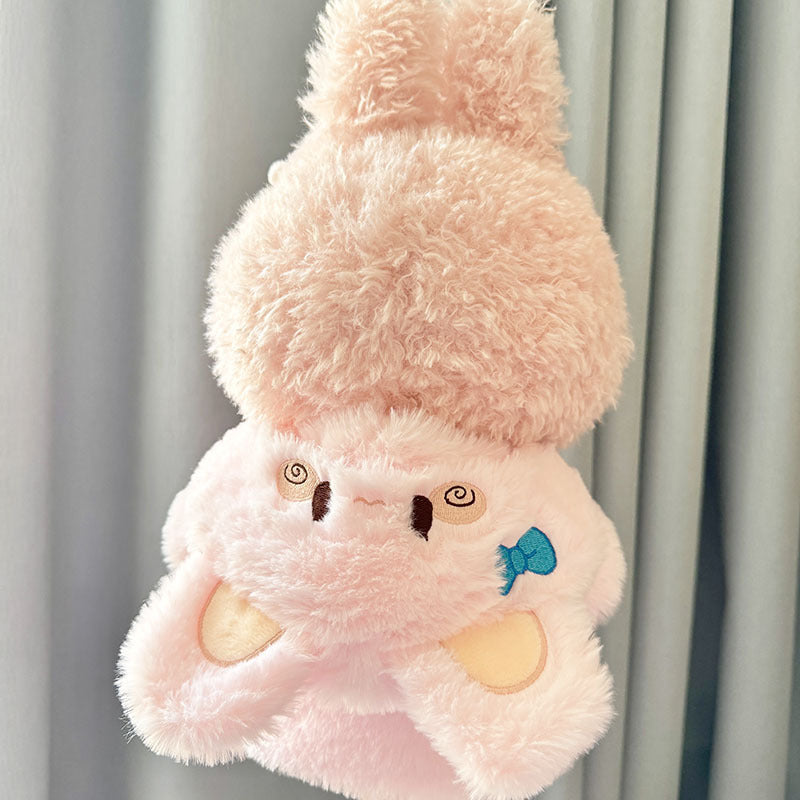 38Cm Labubu plush doll clothes for Labubu doll MOKOKO sweetheart circle rabbit coat cute