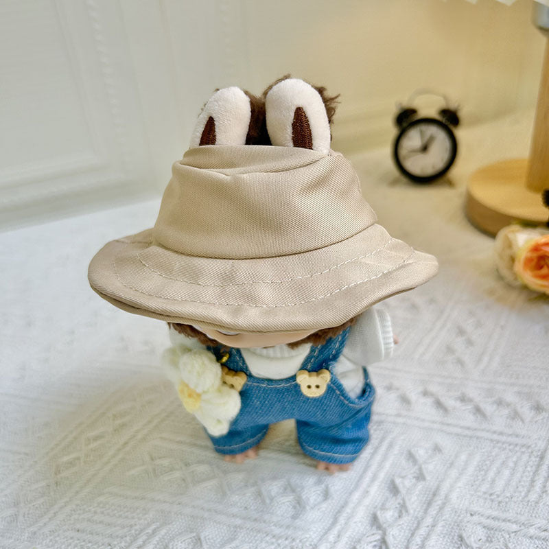 17Cm blind box Rab cloth for the star light blue overalls set carrot overalls two-piece set pendant clothes
