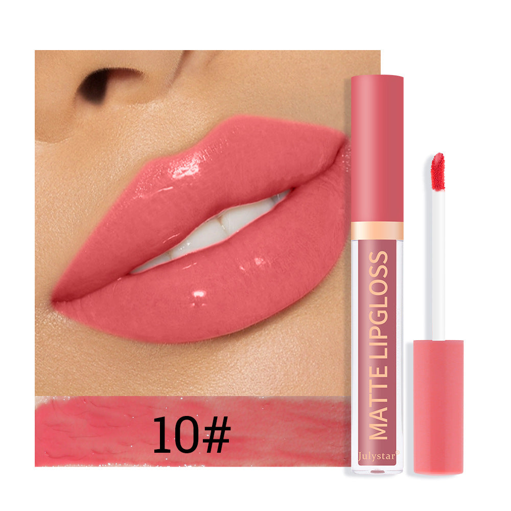 European and American makeup water gloss lip glaze mirror lip gloss liquid natural long-lasting moisturizing non-decolorizing lip gloss
