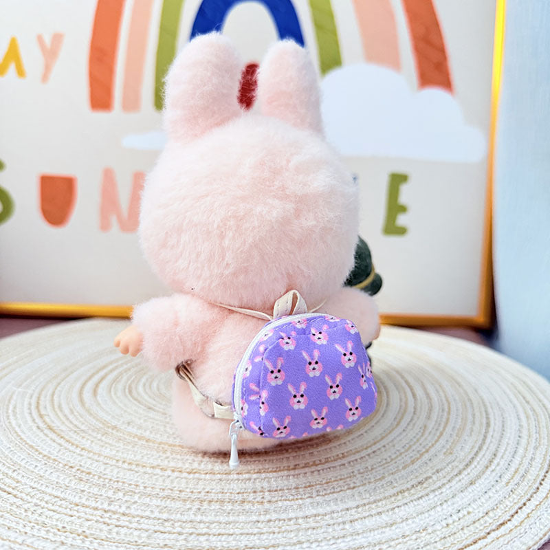 One, two and three generations of Rab cloth bag accessories 17cm blind box labubu pendant camera kettle bag accessories cute