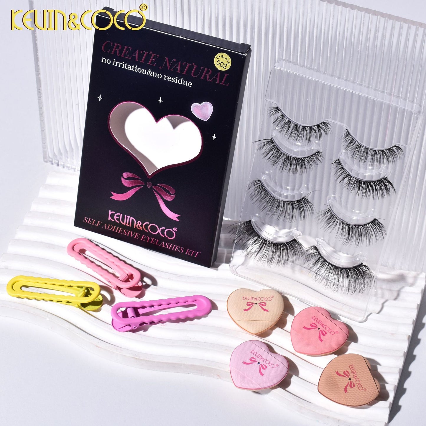 KEVIN & COCO Valentine's Day Collection Starlight Love Double Drawer Set Eyeshadow Blush