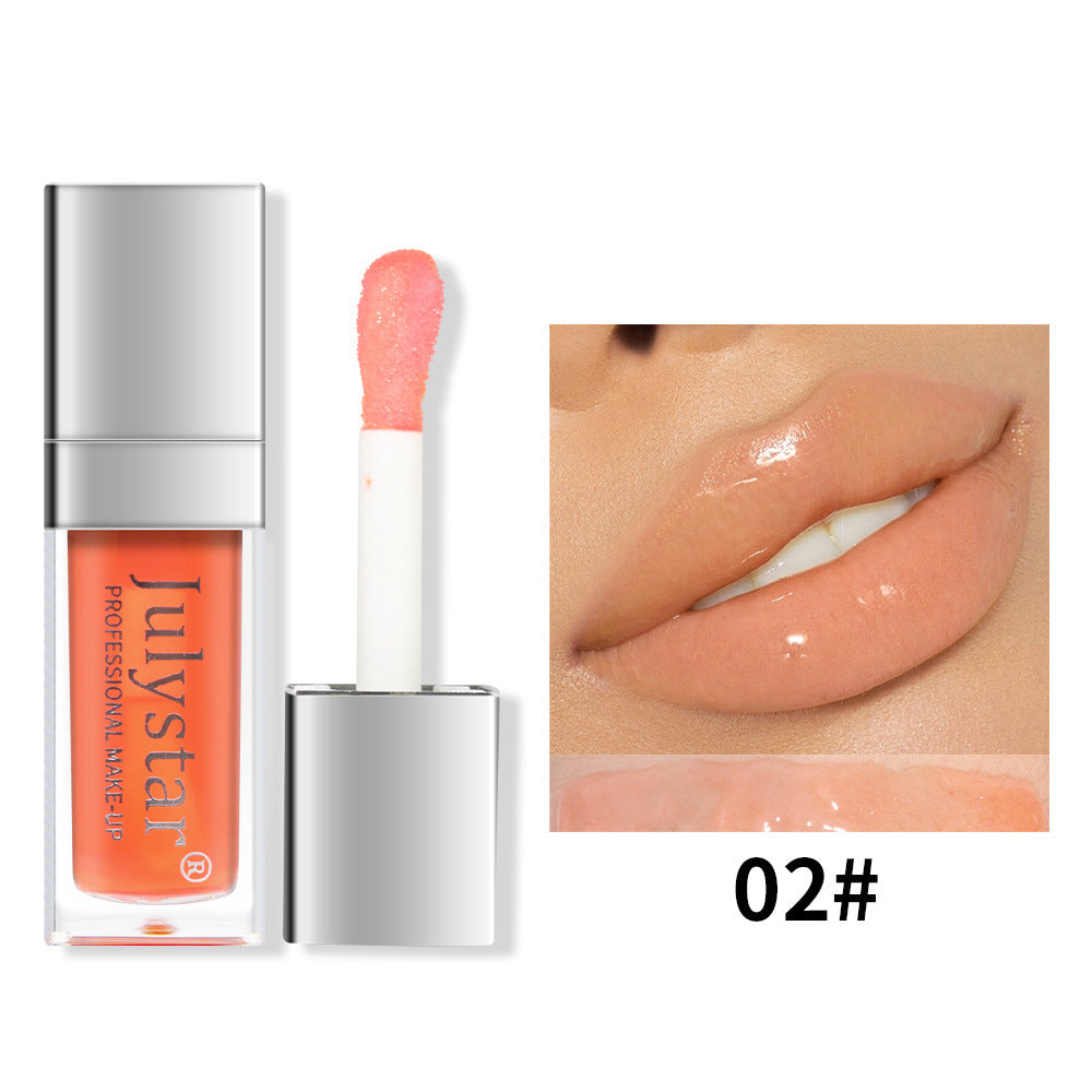 European and American moisturizing and moisturizing glass lip water light transparent lipstick lip glaze jelly lip gloss lip moisturizing oil Dudu lip oil
