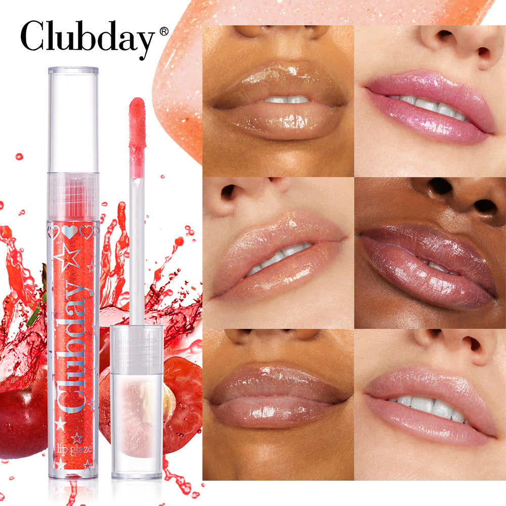 Clubday Lip Moisturizing Moisturizing Shiny Lip oil Hydrating Mirror Hydrating Sparkle Lip Glaze Lip Oil