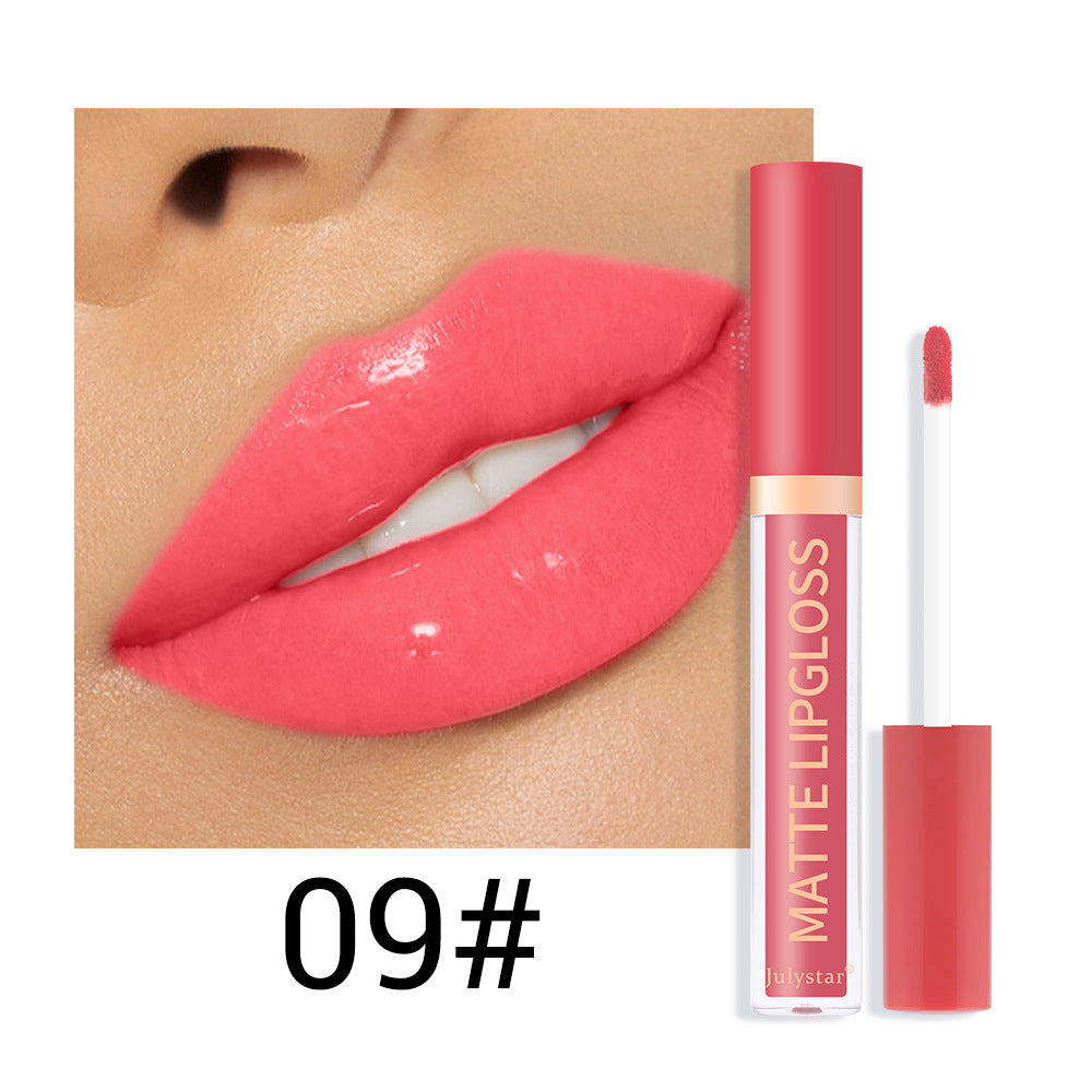 Julystar lip glaze water light mirror lasting moisturizing lip gloss cross-border wholesale does not fade European and American lip gloss