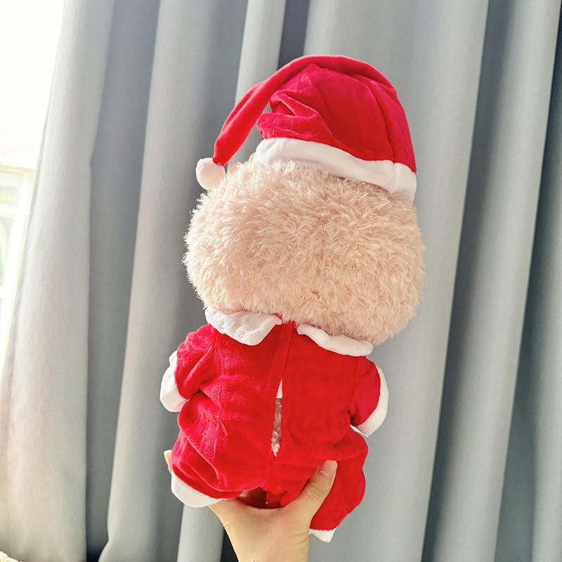 38Cm Labubu plush doll dress for Labubu doll MOKOKO Sweetheart Christmas onesie set