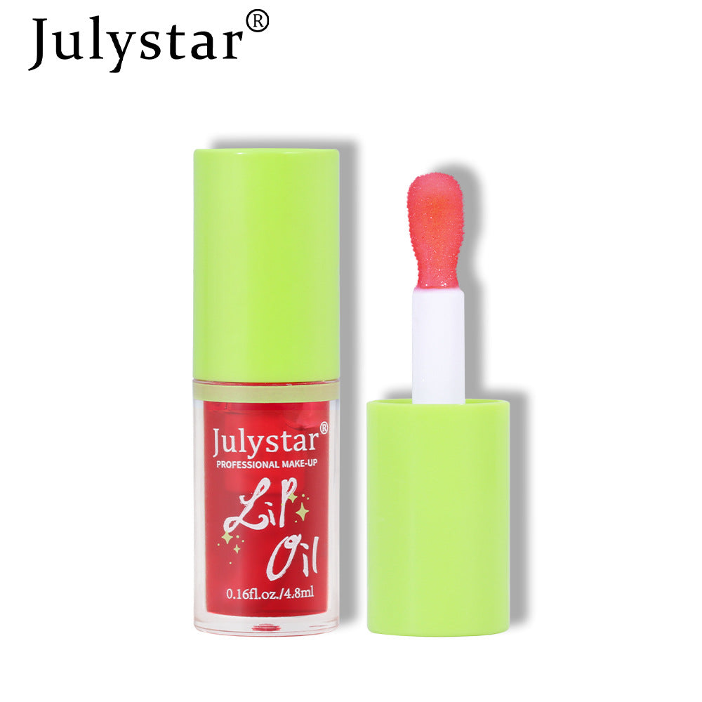 Beauty Lasting Moisturizing Transparent Water Light Lip Oil Moisturizing Dudu Lip Fruit Flavor Mirror Lip Gloss