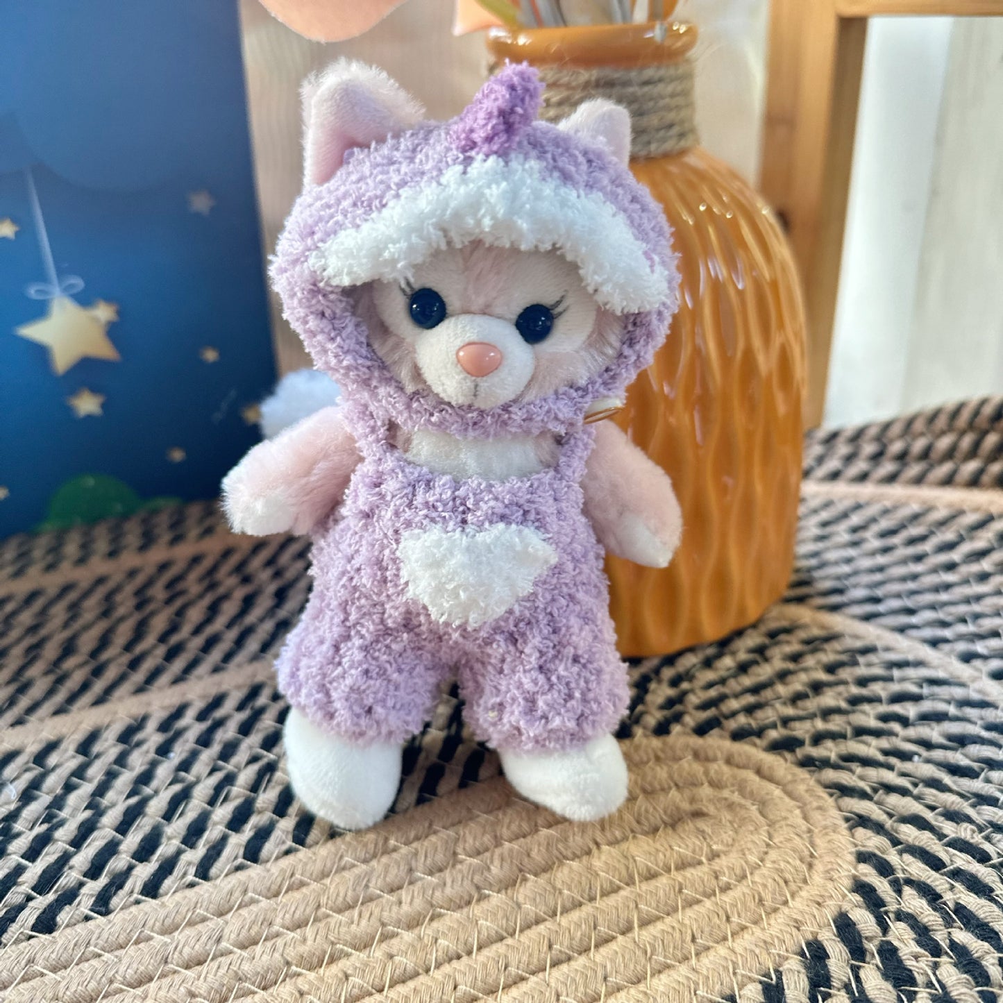 15Cm blind box Labubu handmade little dinosaur onesie little snowman labubu pendant Christmas outfit cute