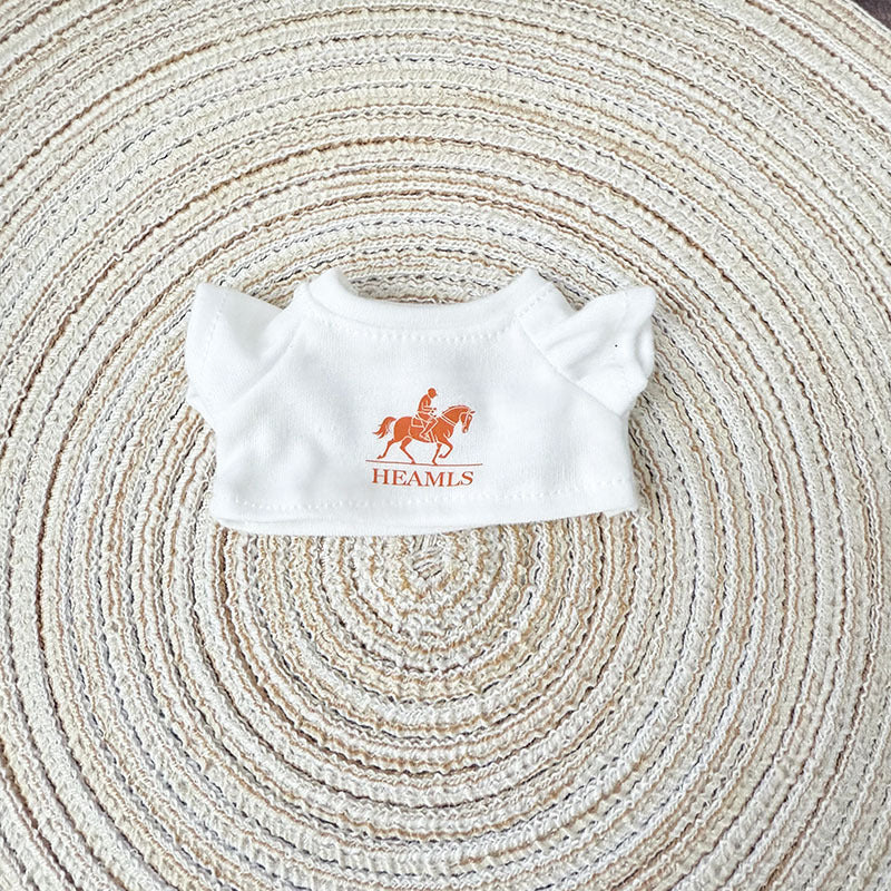 The first, second and third generation keychain Labubu clothes pendant Labubu baby clothes cool street style suit cute