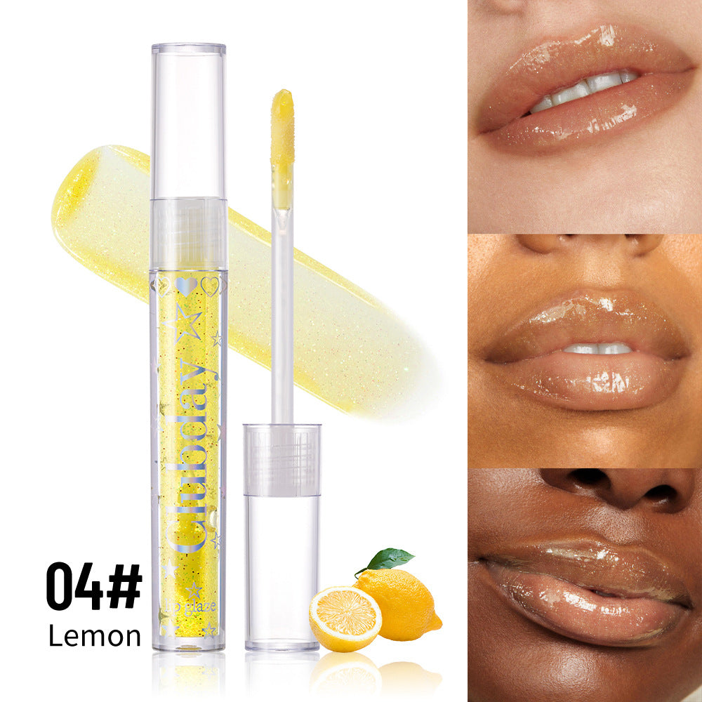 Clubday Lip Moisturizing Moisturizing Shiny Lip oil Hydrating Mirror Hydrating Sparkle Lip Glaze Lip Oil