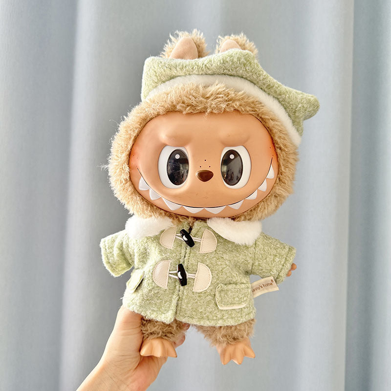38Cm Labubu Vinyl Plush Doll Clothes Labubu Time to Chill Doll Clothes