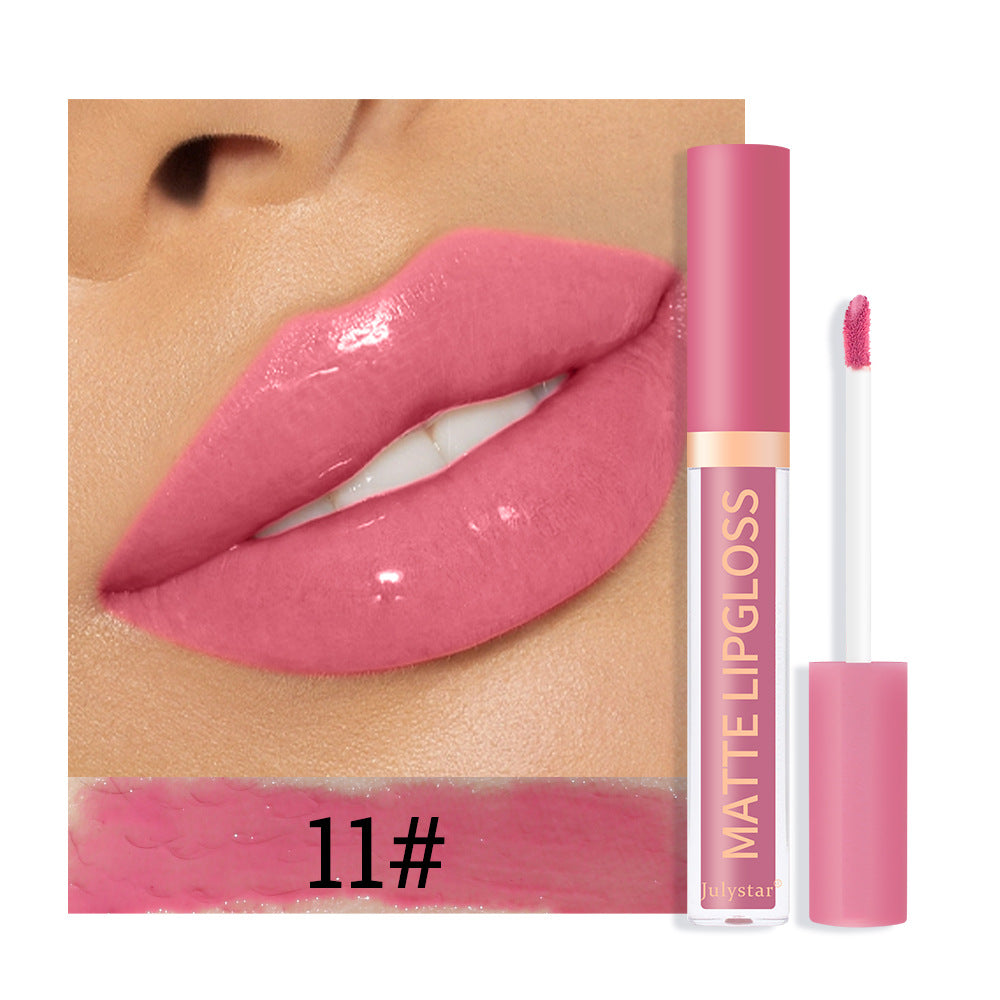 European and American makeup water gloss lip glaze mirror lip gloss liquid natural long-lasting moisturizing non-decolorizing lip gloss