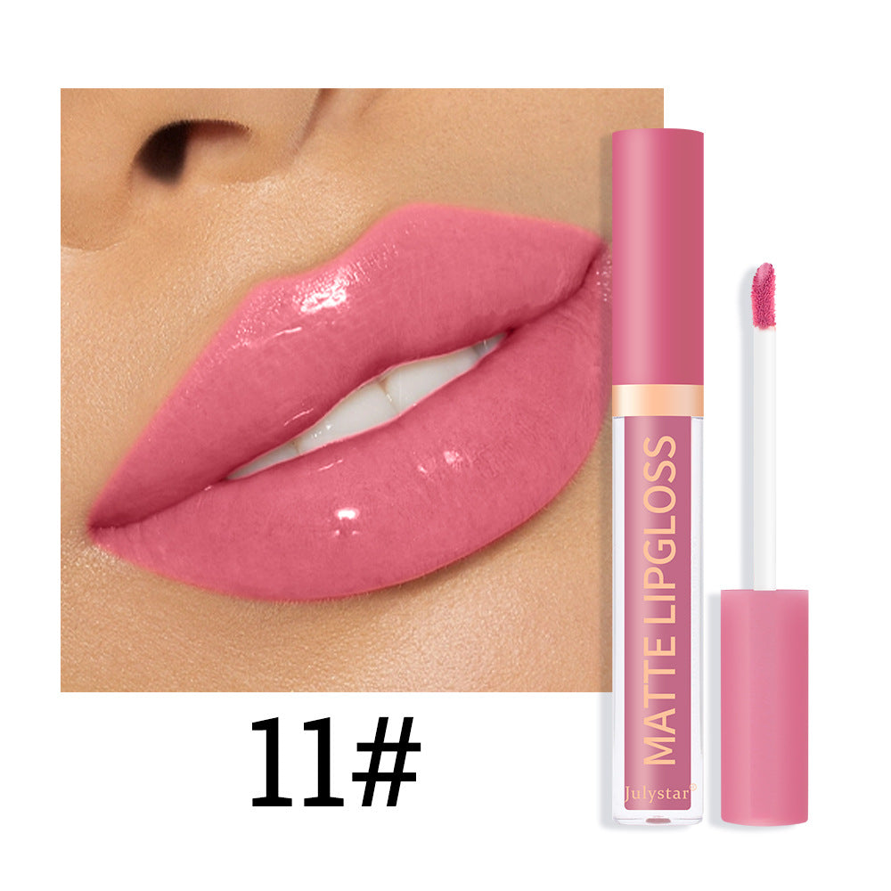 Julystar lip glaze water light mirror lasting moisturizing lip gloss cross-border wholesale does not fade European and American lip gloss