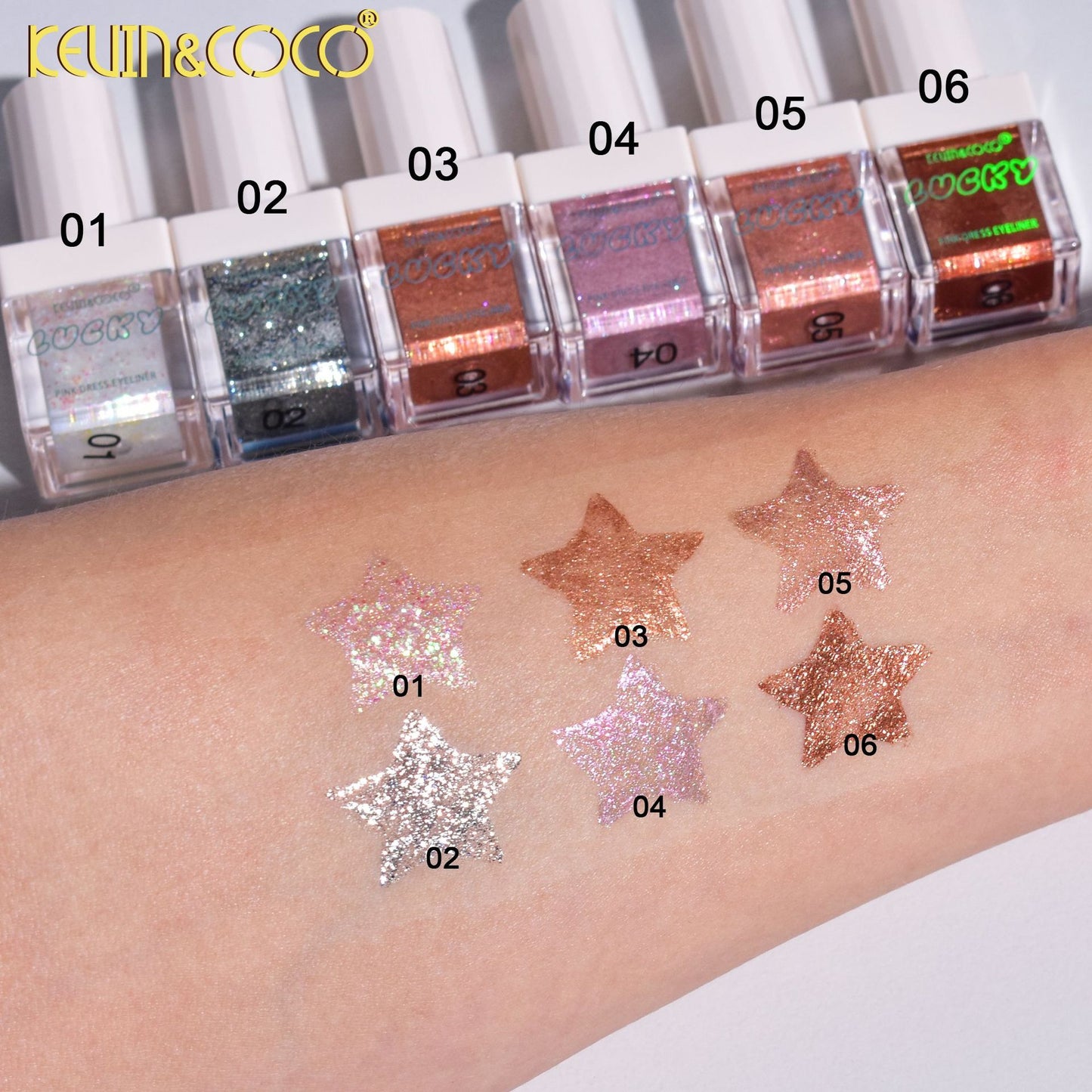 KEVIN & COCO 6 Pack Dress Rabbit Eyeliner