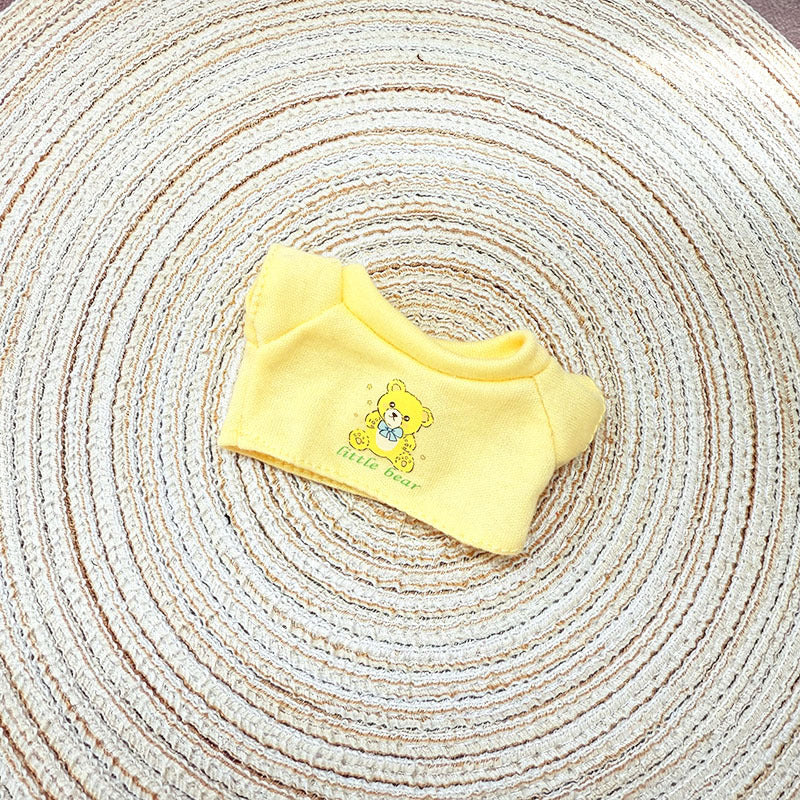 The first, second and third generation keychain Labubu clothes pendant Labubu baby clothes cool street style suit cute
