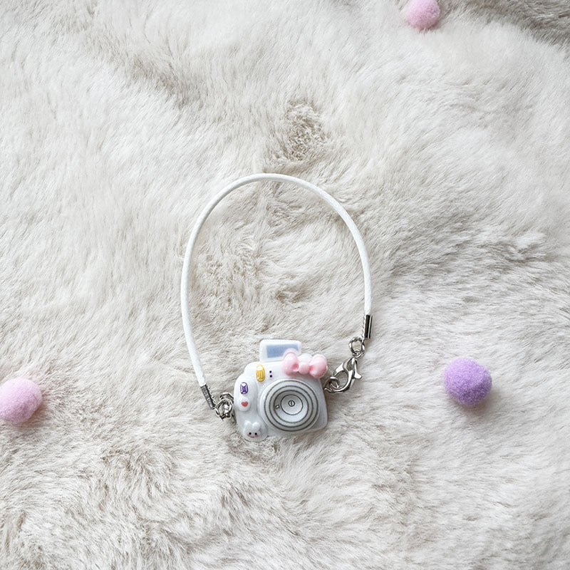 [Clothes only] First and second generation keychain Labubu clothes pendant Labubu sitting party knitted strap skirt