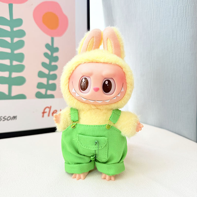 [Clothes only] First and second generation keychain Labubu clothes pendant Labubu baby clothes sunshine craftsman strap