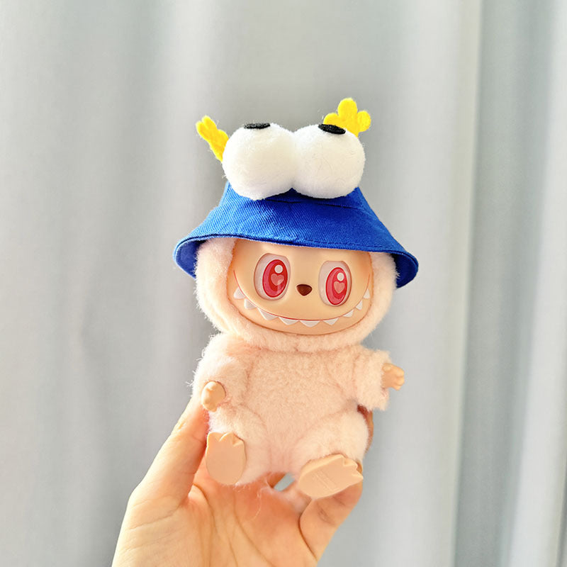[Clothes only] First and second generation keychain Labubu clothes pendant Labubu cloth for small animal hat set cute
