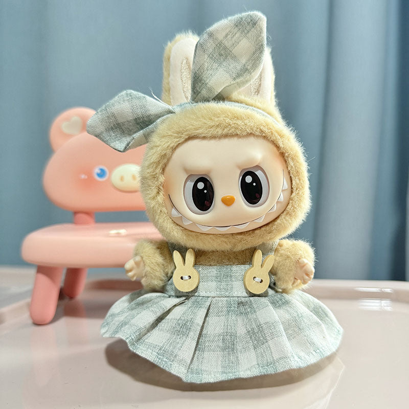 [Clothes only] 1st/2nd generation blind box Labubu clothes keychain Labubu sitting party series baby clothes cute
