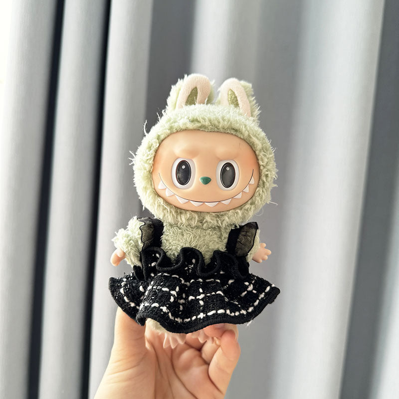 [Clothes only] First and second-generation Labubu clothes pendant, Labubu sitting party baby clothes, small skirts, a variety of options
