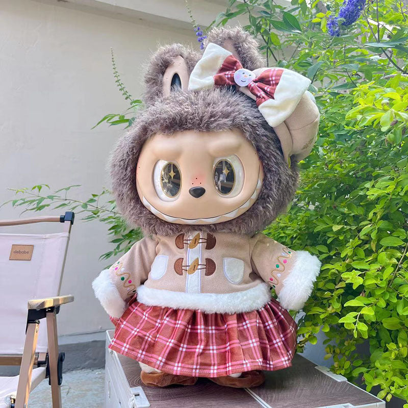 [Clothes for sale only] 58cm rabub clothes ZIMOMO baby clothes vinyl LABUBU plush doll clothes are cute.