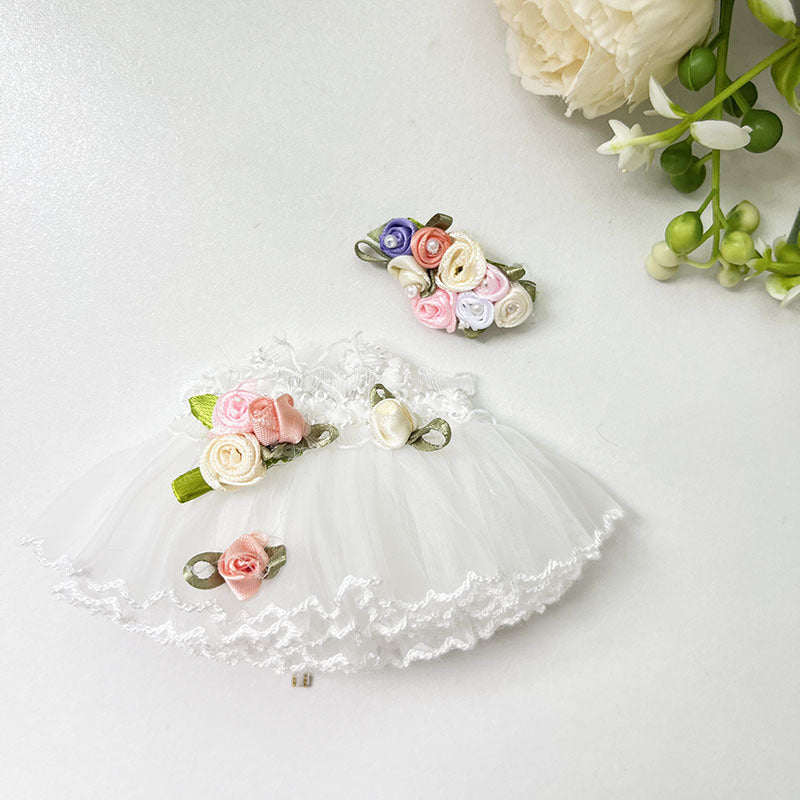 [Clothes only] Second generation blind box Labubu clothes vinyl face pendant Labubu sitting party series baby clothes cute