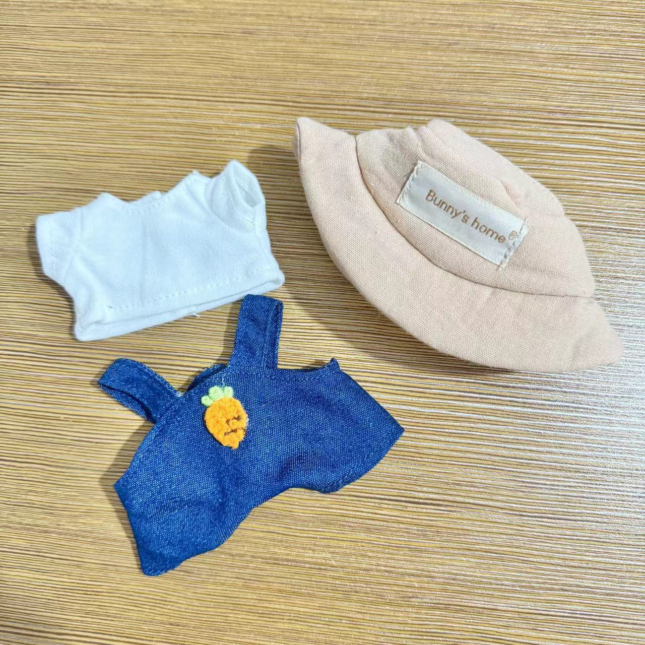 [Clothes only] Second generation blind box Labubu clothes vinyl face pendant Labubu sitting party series baby clothes cute