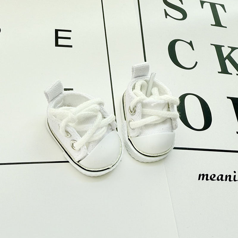[Clothes only] 17cm Labubuva clothes LABUBU blind box sitting party first, second and third generation rainbow T suit.